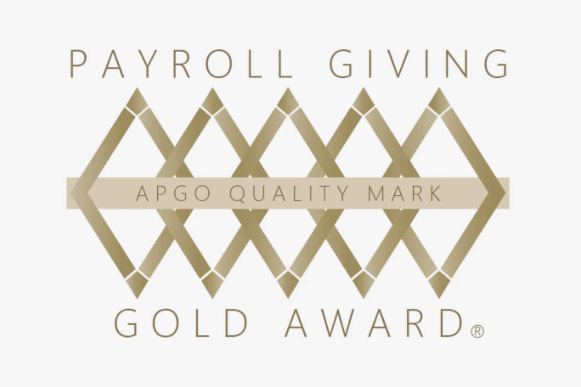 Payroll giving gold award